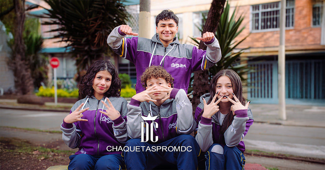 CHAQUETA EN PERCHADO DE CORTES Y CREMALLERA, MORADO/GRIS