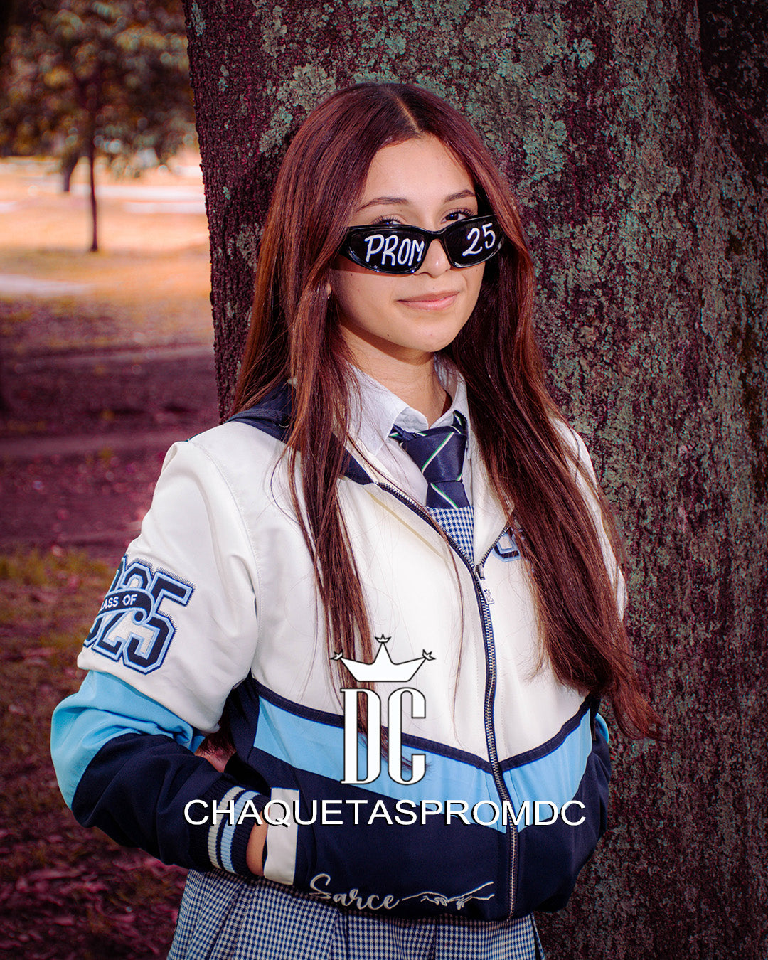 CHAQUETA IMPERMEABLE 3 CORTES BEIGE Y AZUL