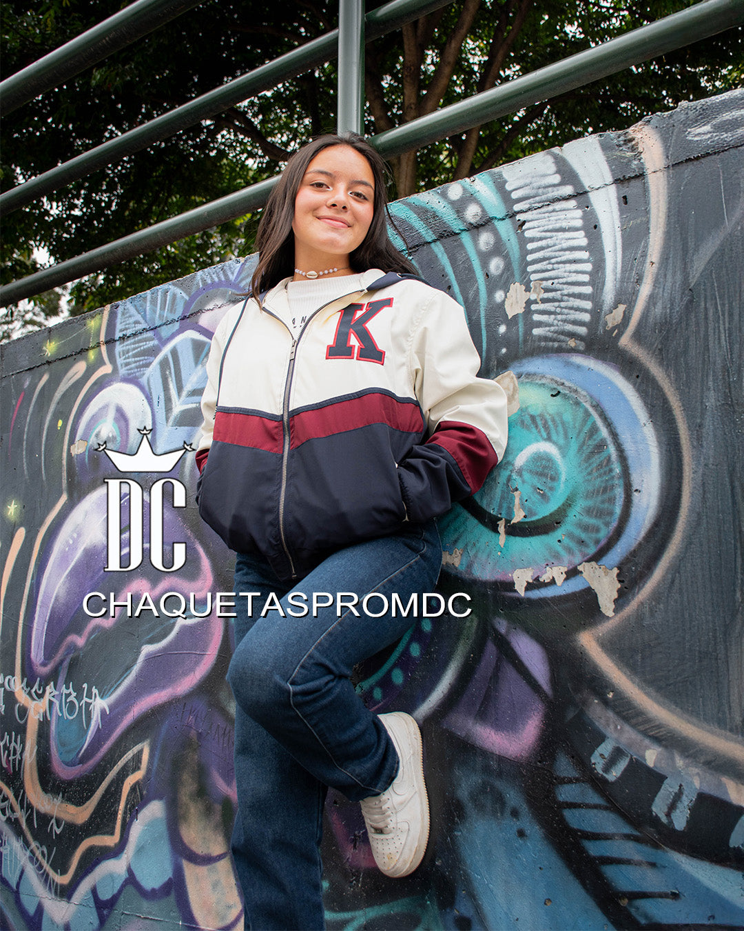 CHAQUETA IMPERMEABLE 3 CORTES CON CREMALLERA