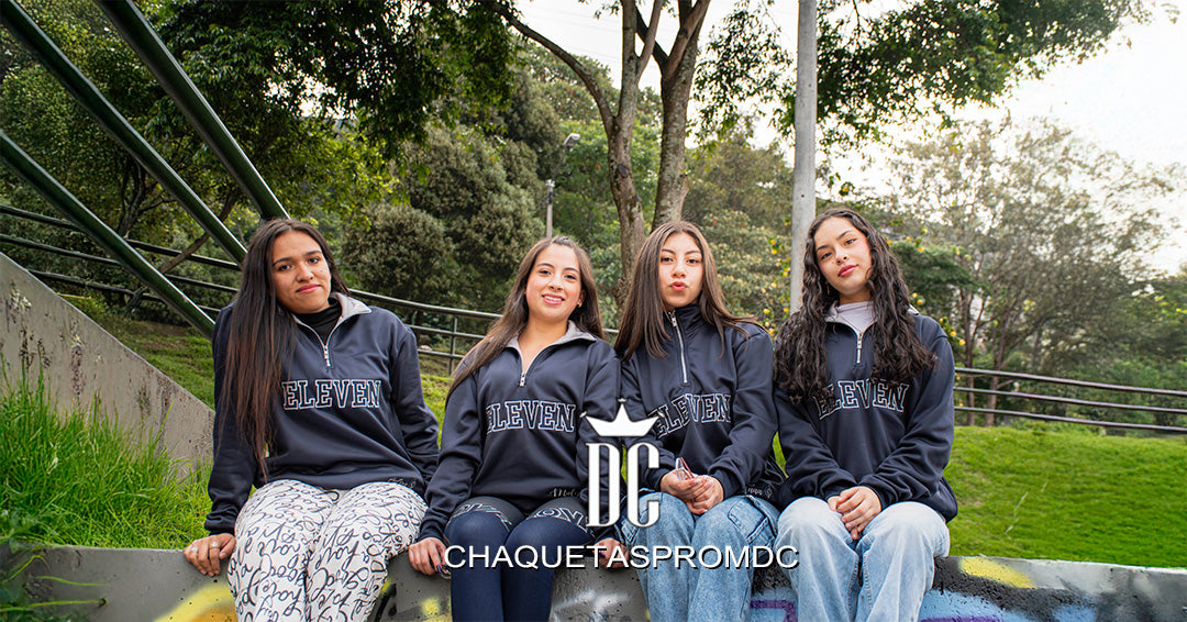 HOODIE CUELLO ALTO UNICOLOR, AZUL